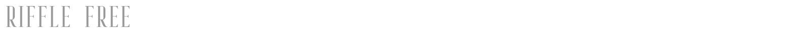Riffle font preview